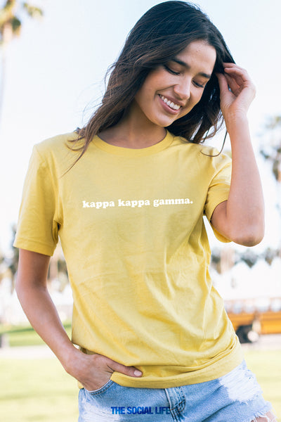 Kappa Kappa Gamma Simple Tee