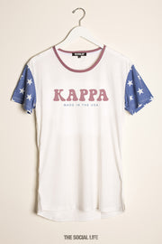 Kappa Kappa Gamma Vintage USA Scoop Tee