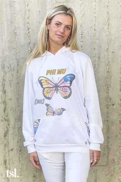 Phi Mu Butterfly Legacy Hoodie