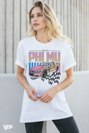 Phi Mu Racing Tee