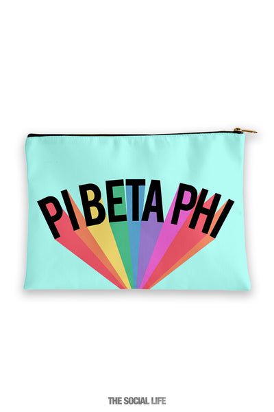 Pi Beta Phi Colorblast Cosmetic Bag