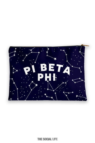 Pi Beta Phi Constellation Cosmetic Bag
