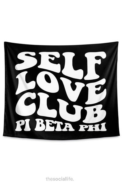 Pi Beta Phi Self Love Club Tapestry