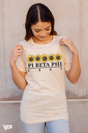 Pi Beta Phi Sunflower Tee