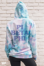 Pi Beta Phi Digi-Tie Dye Hoodie