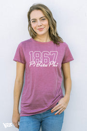 Pi Beta Phi Yearbook Boyfriend Tee