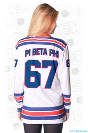 Pi Beta Phi Hockey Long Sleeve