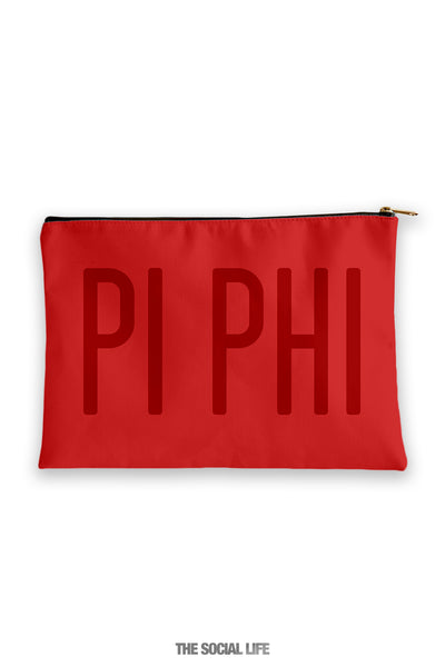 Pi Beta Phi Primary Cosmetic Pouch
