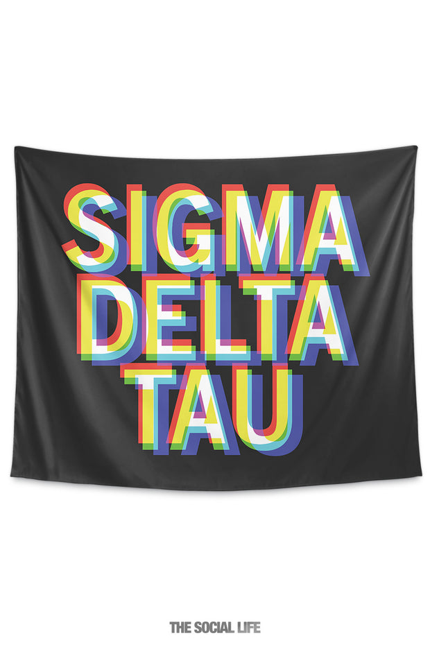 Sigma Delta Tau 3D Vision Tapestry