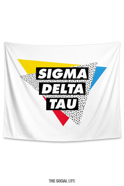 Sigma Delta Tau Graphy Tapestry