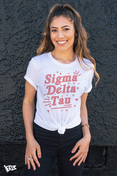 Sigma Delta Tau Lovely Tee