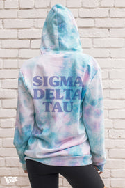 Sigma Delta Tau Digi-Tie Dye Hoodie