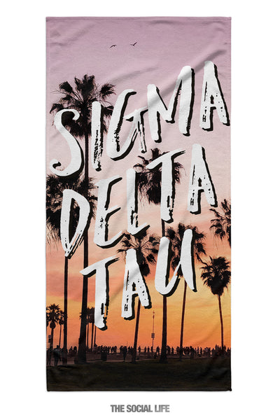 Sigma Delta Tau Venice Towel