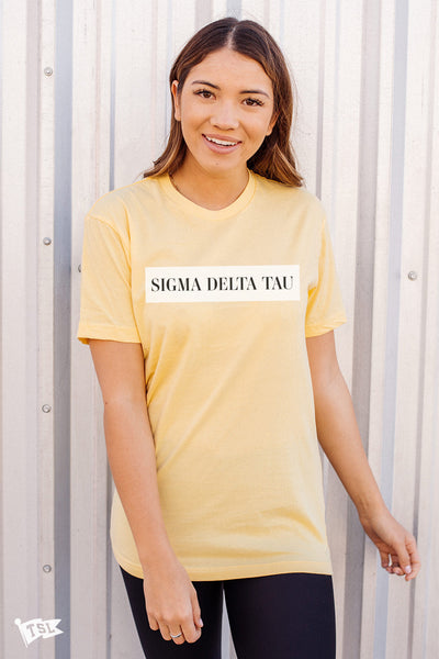 Sigma Delta Tau Vogue Tee