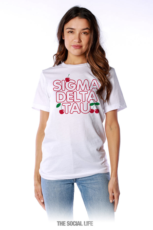 Sigma Delta Tau Wild Cherry Tee