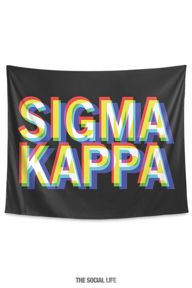 Sigma Kappa 3D Vision Tapestry