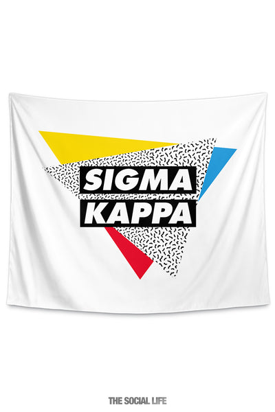 Sigma Kappa Graphy Tapestry