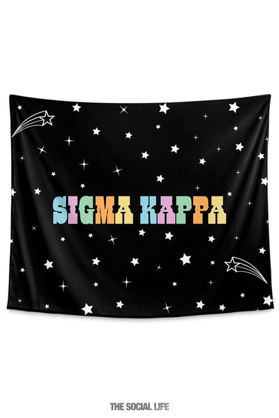 Sigma Kappa Howdy Tapestry