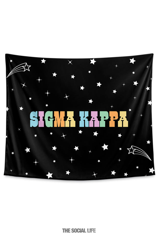 Sigma Kappa Howdy Tapestry