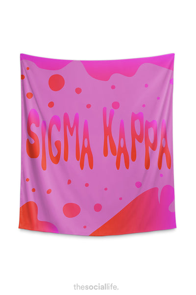 Sigma Kappa Lava Tapestry