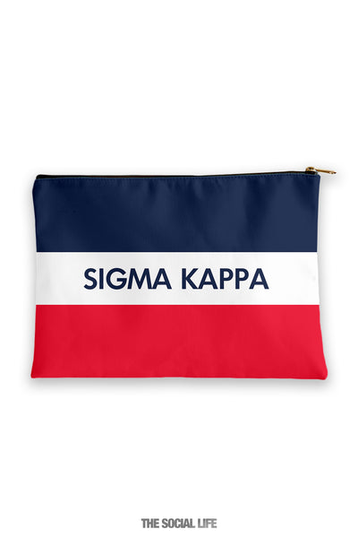 Sigma Kappa Merci Cosmetic Bag