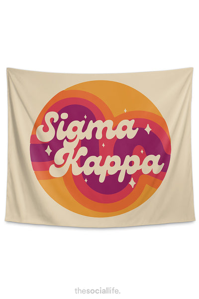 Sigma Kappa Radiate Tapestry