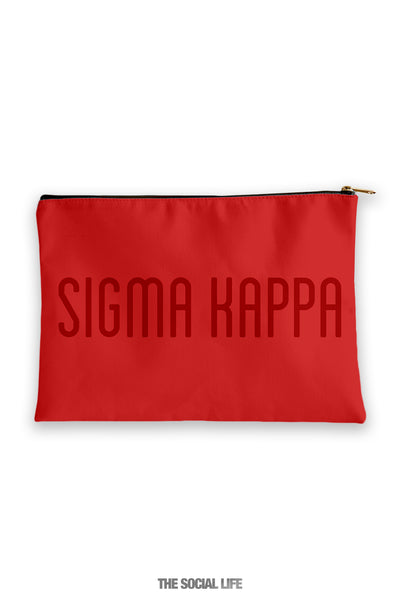 Sigma Kappa Primary Cosmetic Pouch