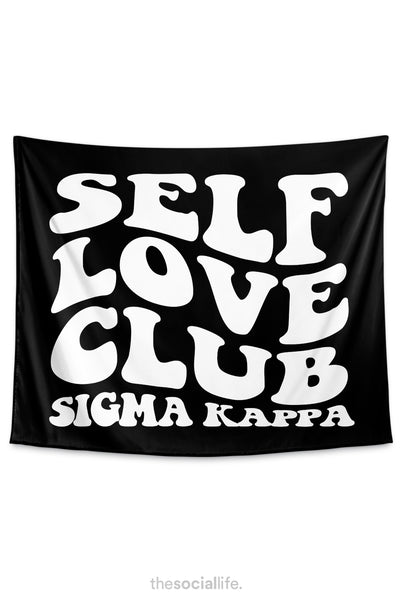Sigma Kappa Self Love Club Tapestry