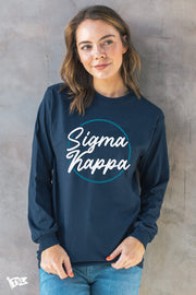 Sigma Kappa Stamp Long Sleeve