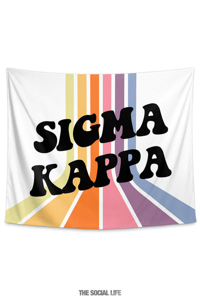 Sigma Kappa Vibes Tapestry
