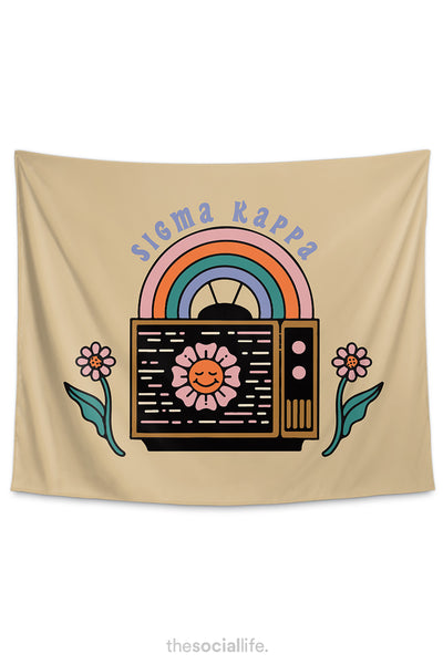 Sigma Kappa Vintage Hip Tapestry
