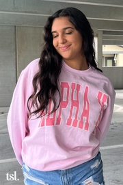 Kappa Alpha Theta Rowing Crewneck Sweatshirt 2.0