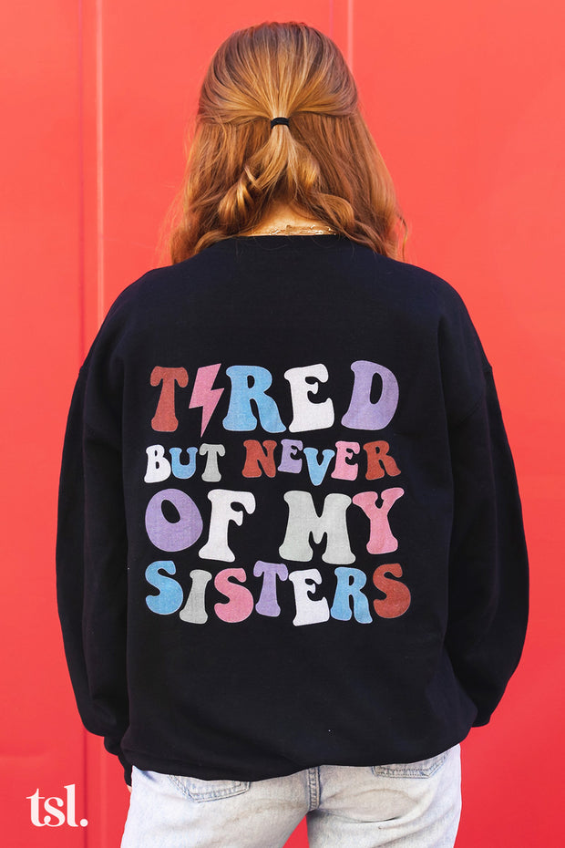 Alpha Omicron Pi Sister Sister Crewneck Sweatshirt