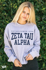 Zeta Tau Alpha Collegiate Crewneck