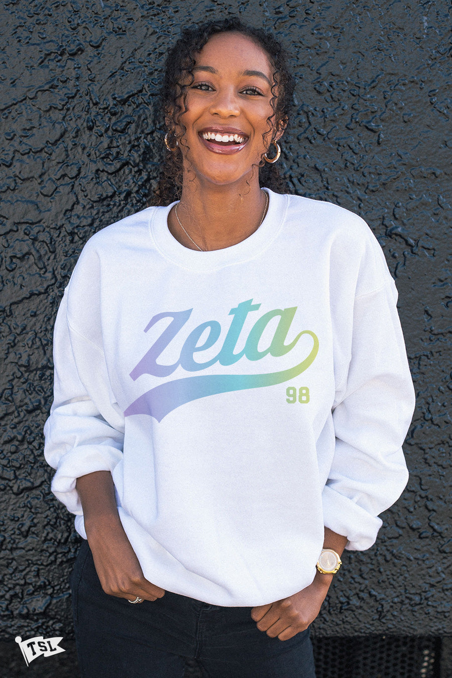 Zeta tau alpha online crewneck