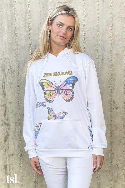 Zeta Tau Alpha Butterfly Legacy Hoodie