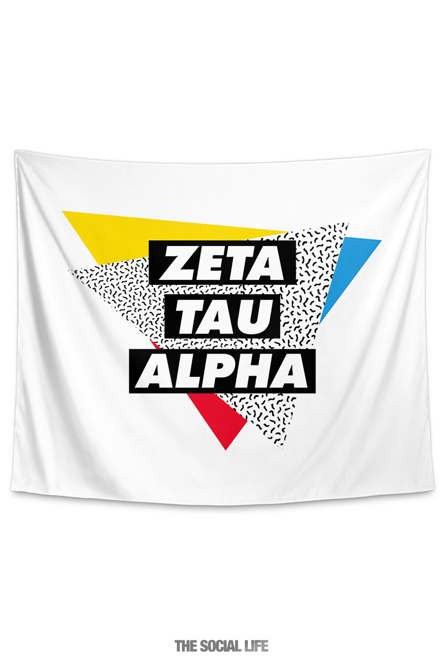 Zeta Tau Alpha Graphy Tapestry The Social Life