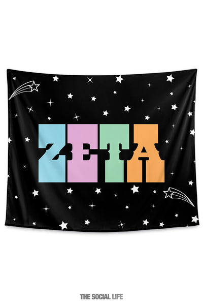 Zeta Tau Alpha Howdy Tapestry