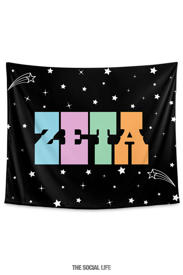 Zeta Tau Alpha Howdy Tapestry