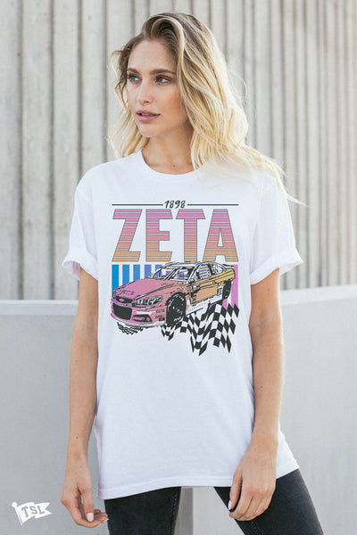Zeta Tau Alpha Racing Tee