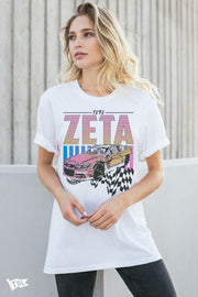 Zeta Tau Alpha Racing Tee