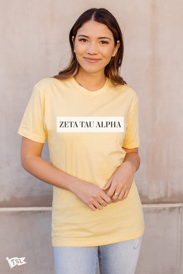 Zeta Tau Alpha Vogue Tee