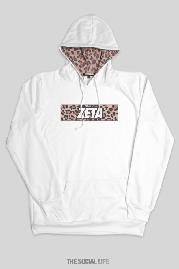 Zeta Tau Alpha Leopard Hoodie