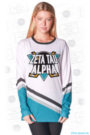 Zeta Tau Alpha Mighty Hockey Long Sleeve