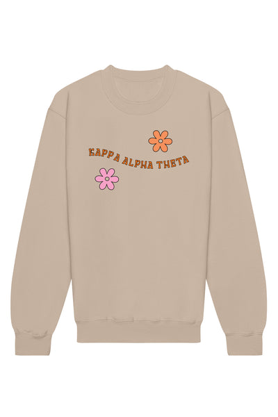 Kappa Alpha Theta In Love With Crewneck Sweatshirt