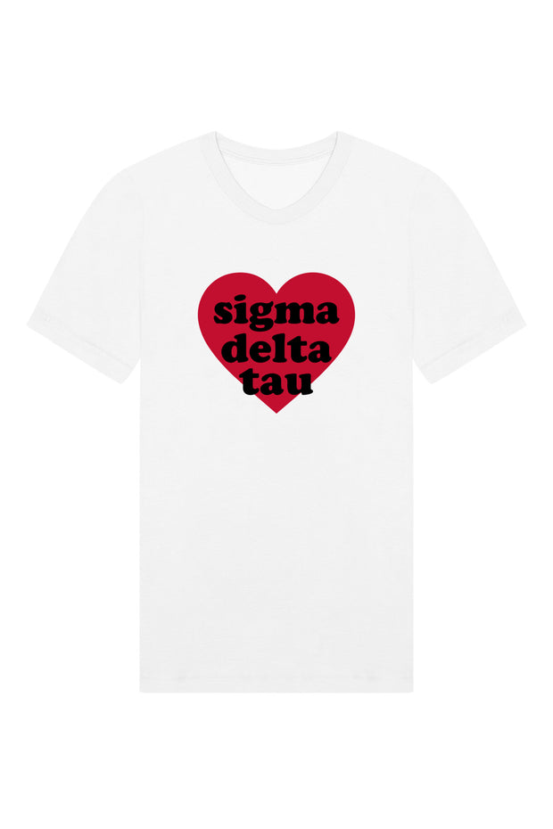 Sigma Delta Tau Heart Tee