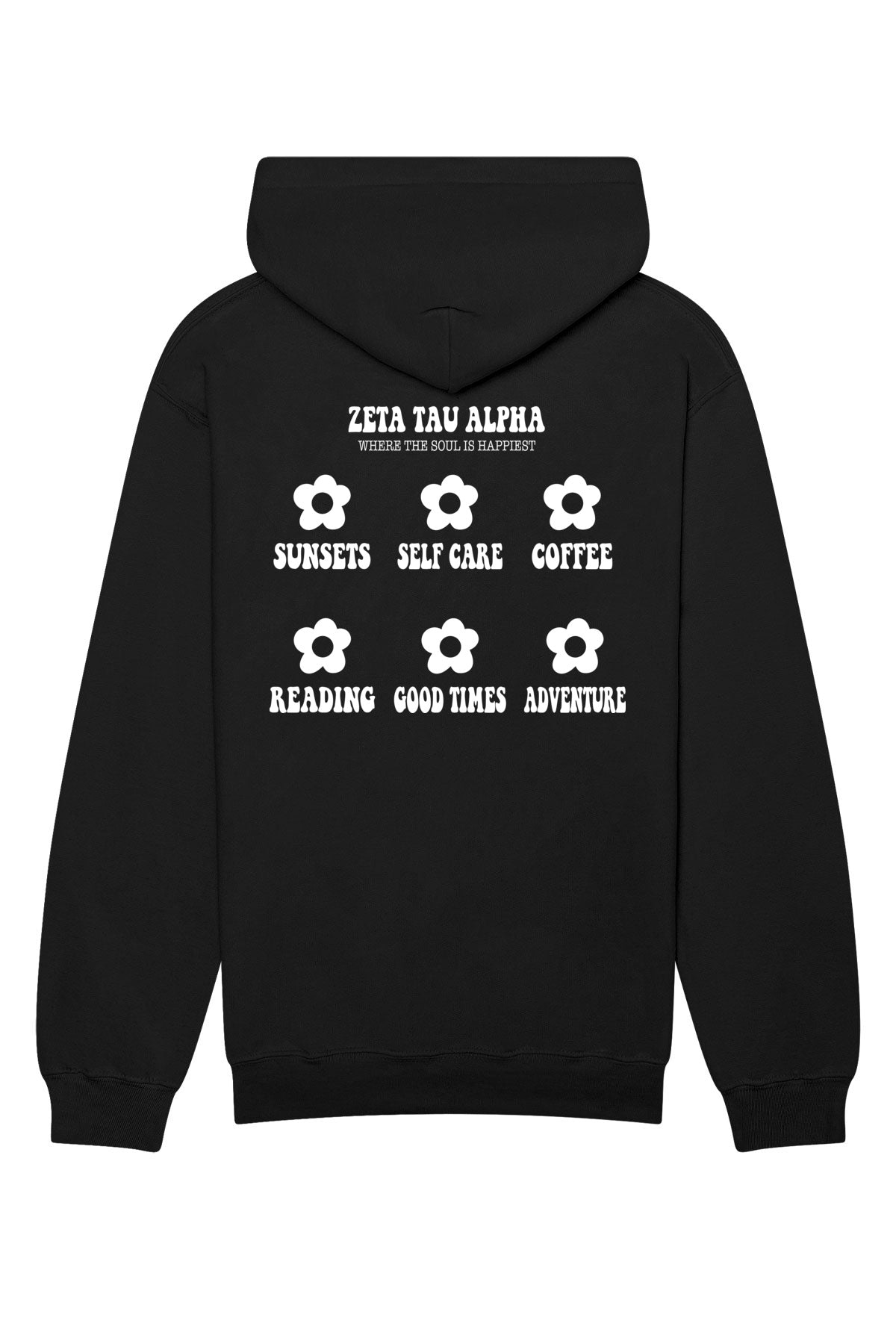 Zeta Tau Alpha Funky Hoodie – The Social Life