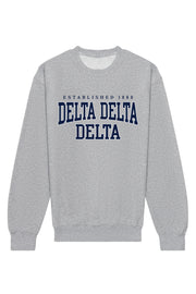 Delta Delta Delta Collegiate Crewneck Sweatshirt