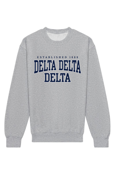 Delta Delta Delta Collegiate Crewneck Sweatshirt