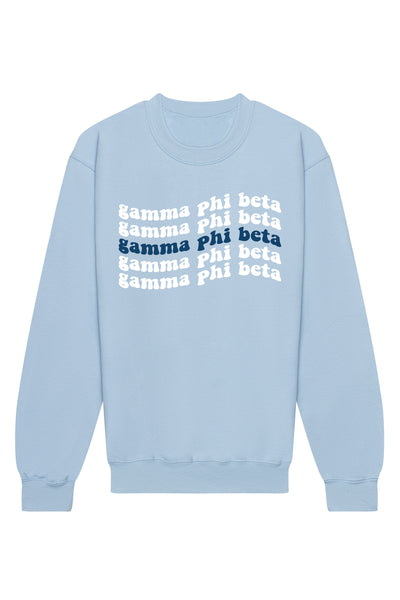 Gamma phi 2025 beta crewneck